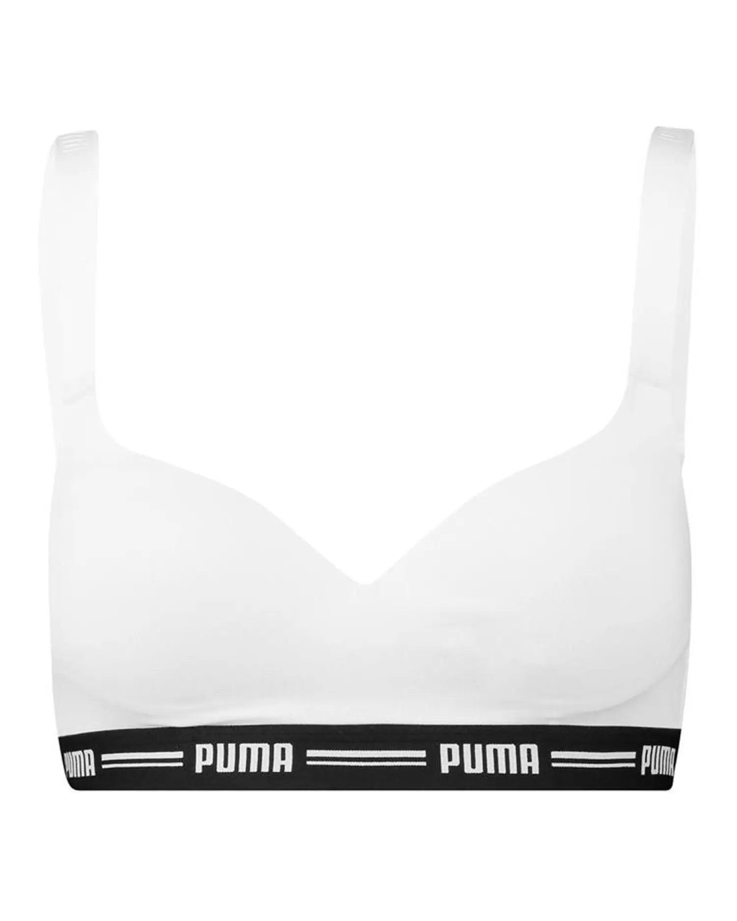 Puma Bras | Iconic Padded Sports Bra - White