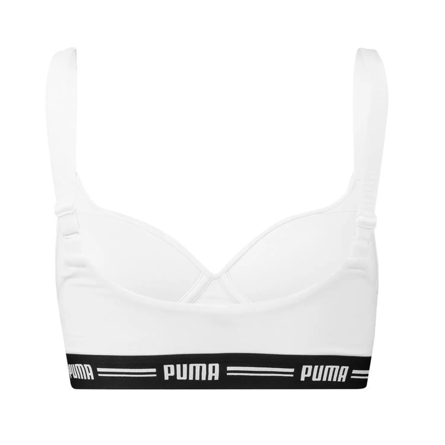 Puma Bras | Iconic Padded Sports Bra - White