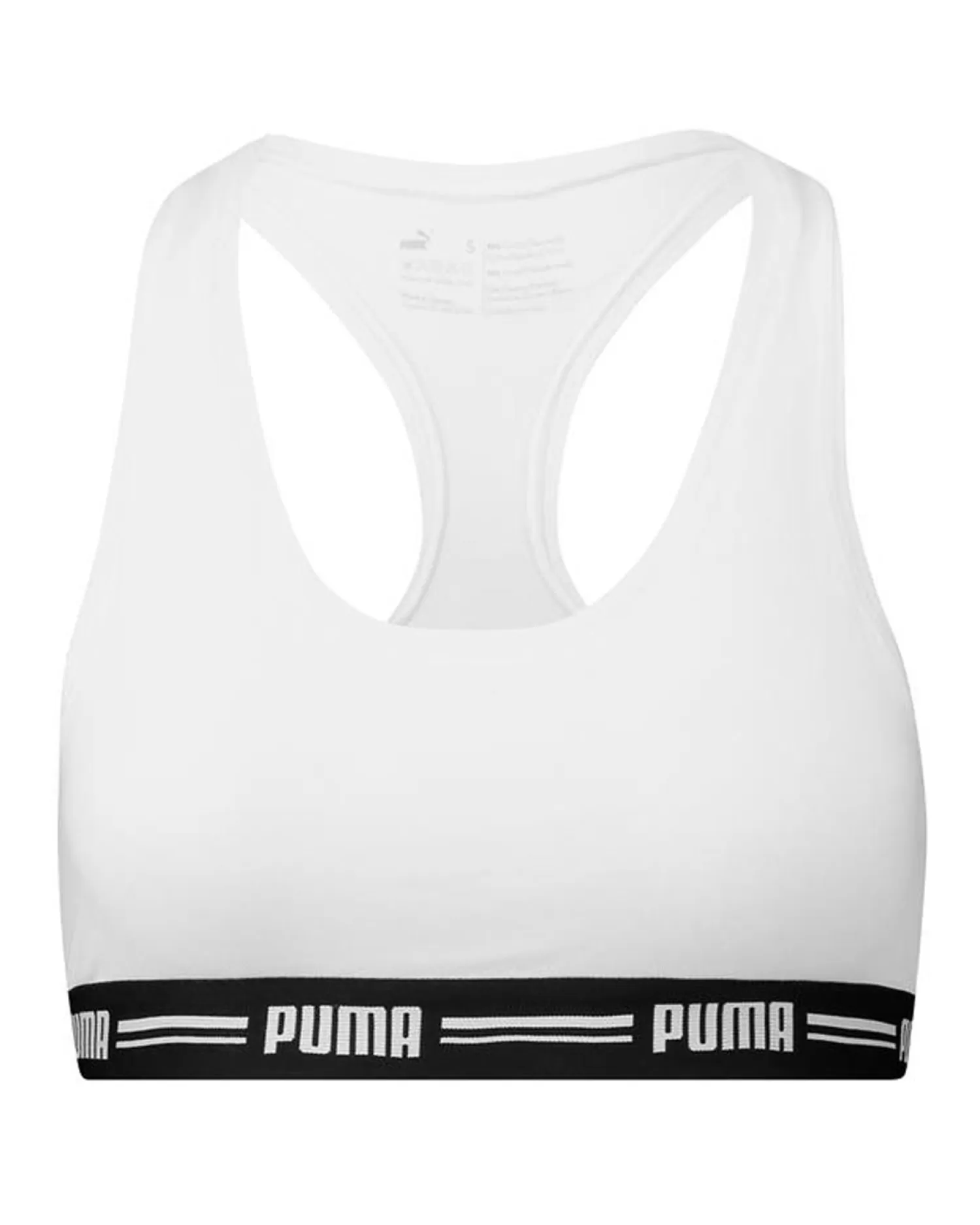 Puma Bras | Iconic Racer Back Sports Bra - White