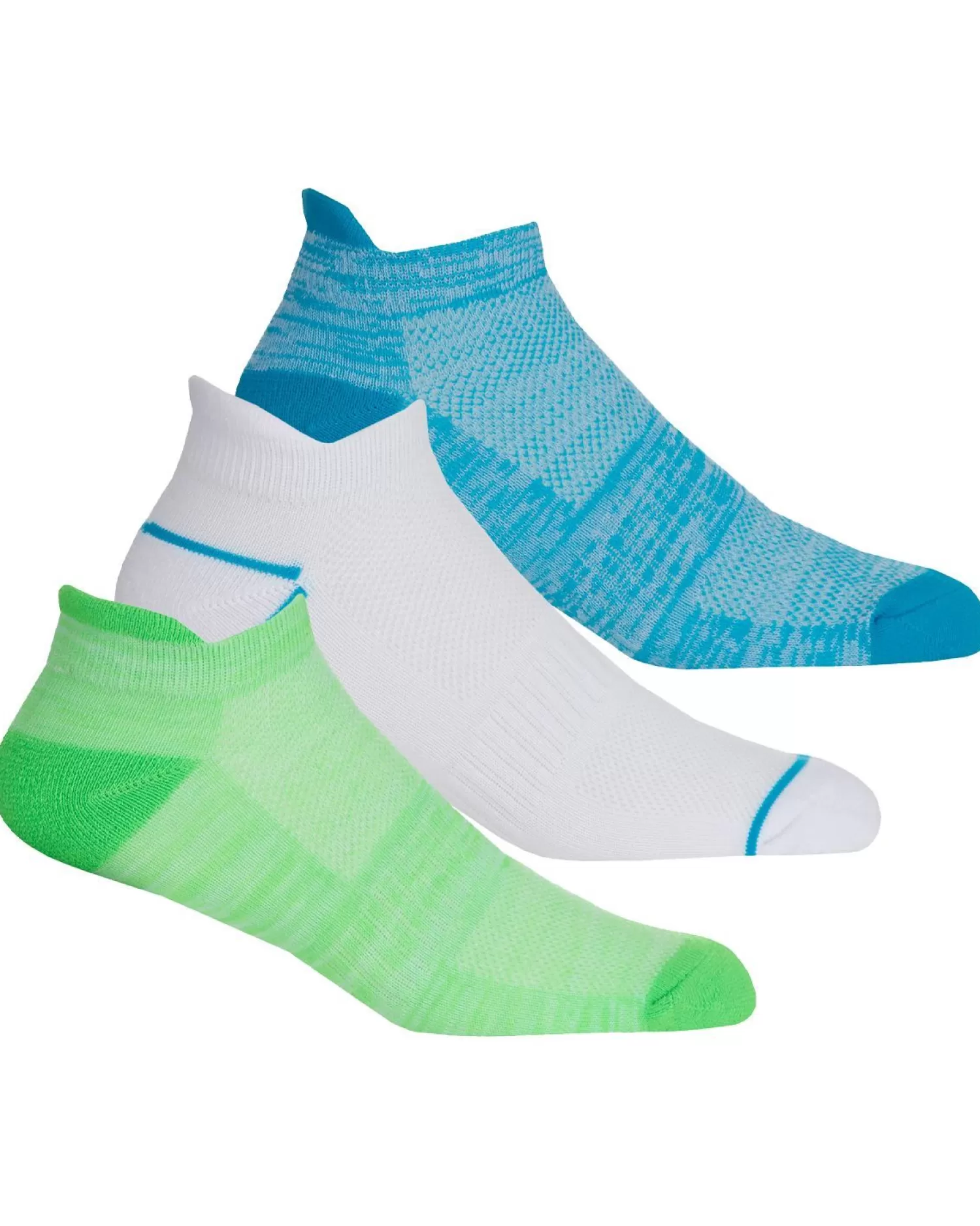 Men RedTag Mens 6 Pack Sport Trainer Socks - Multi