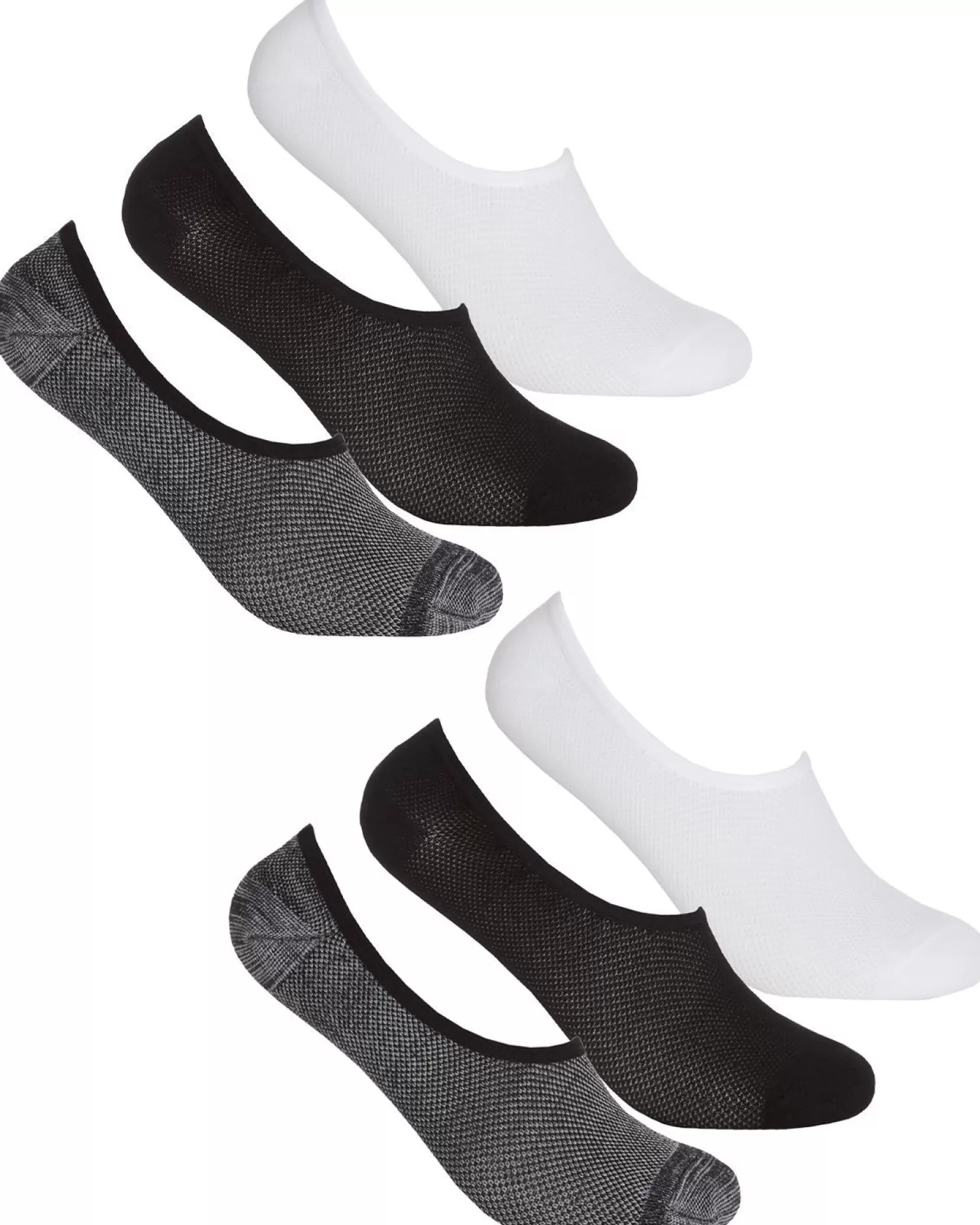 RedTag Socks | Womens 6 Pack Invisible Trainer Liner Socks