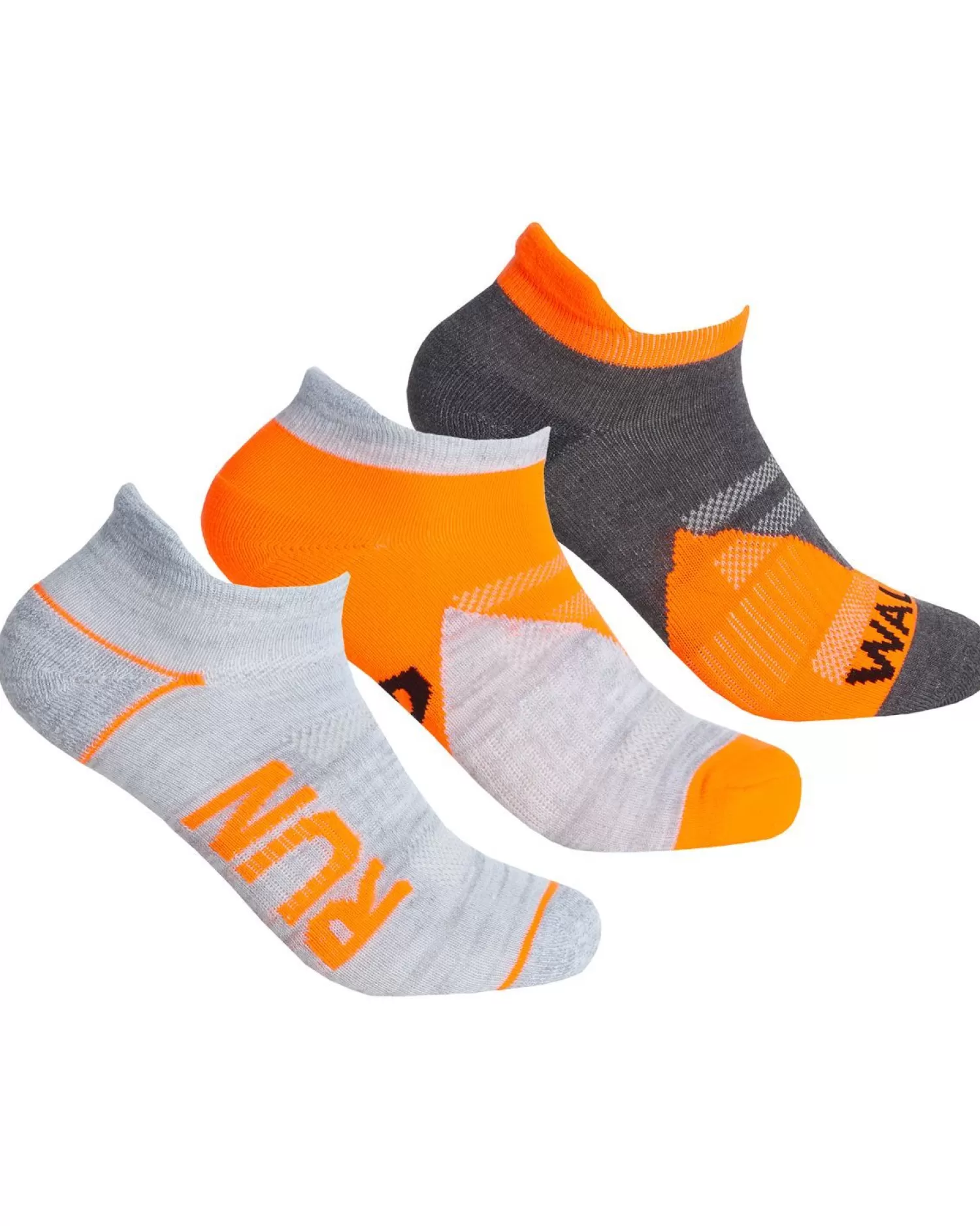RedTag Socks | Womens 6 Pack Sport Trainer Socks - Neon Mix