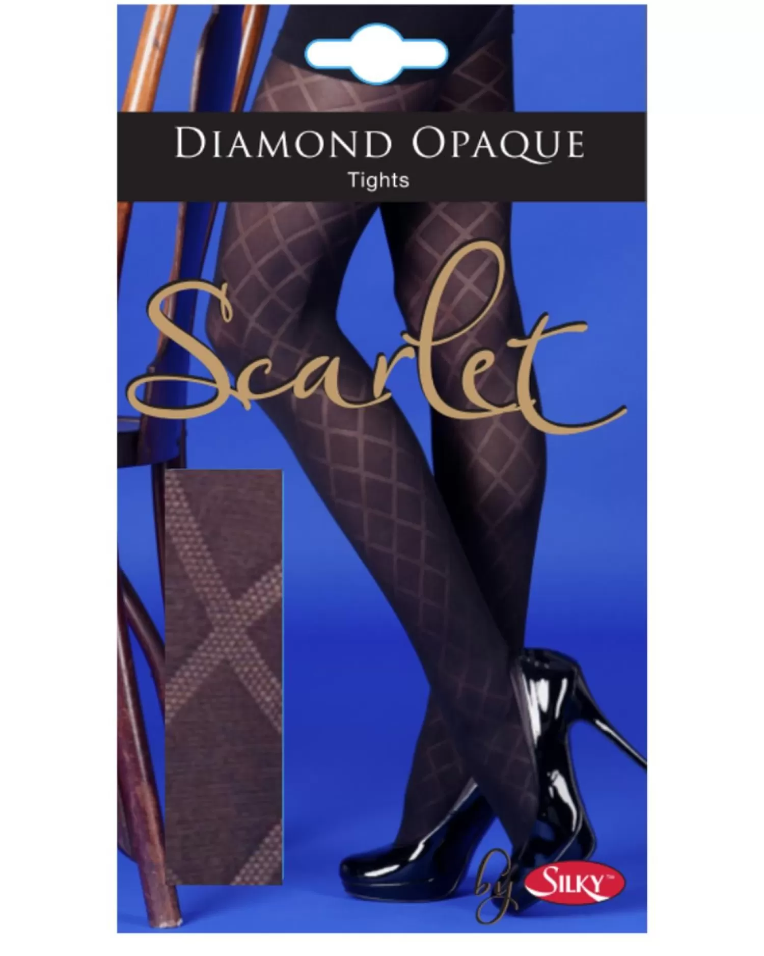 Silky Tights | Scarlet By Diamond Opaque Tights