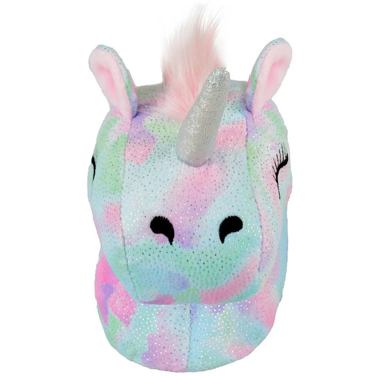 Kids SlumberzzZ Kids Pink Tie Dye Unicorn Slippers