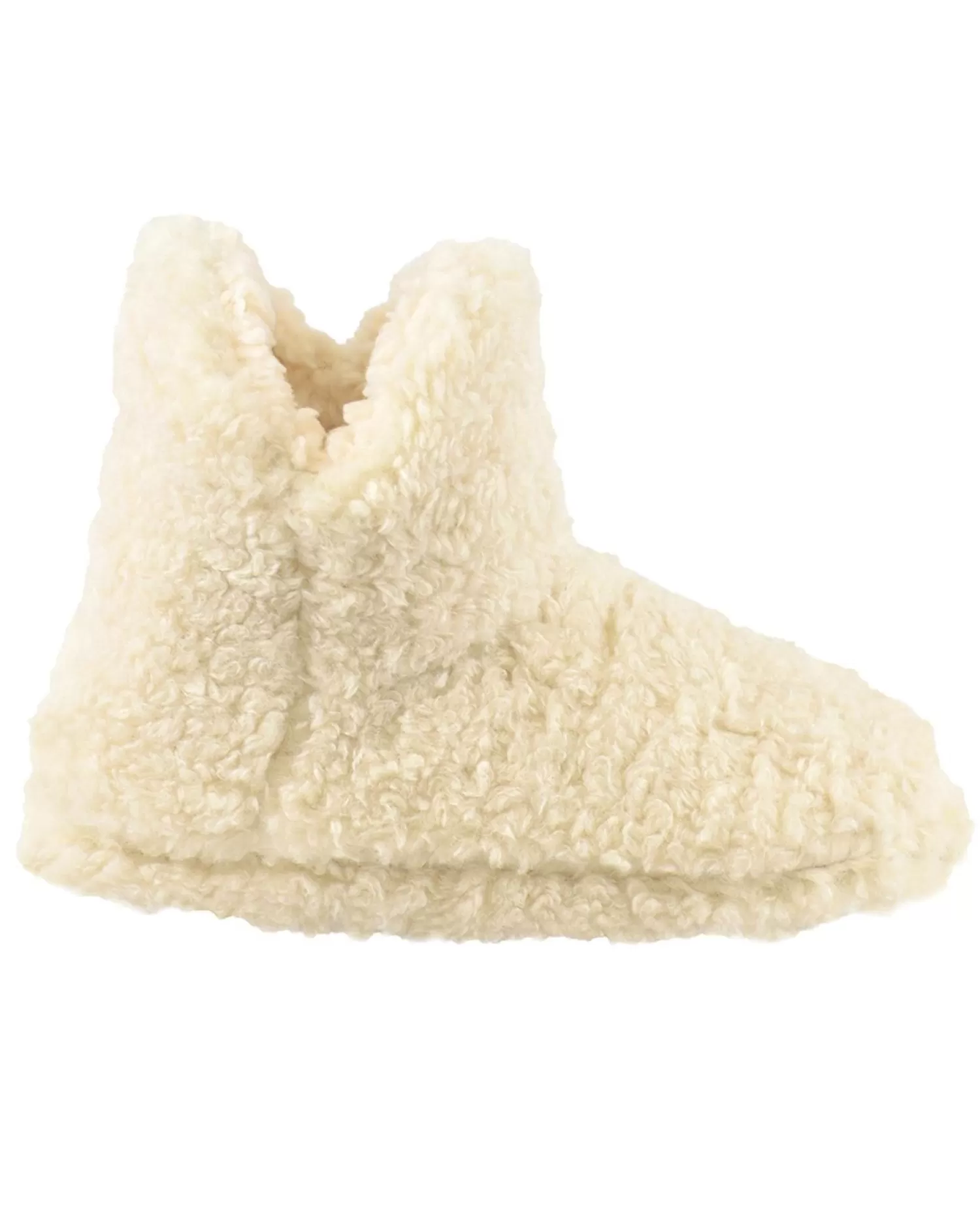 SlumberzzZ Slippers | Teddy Fleece Bootie Slippers - Cream