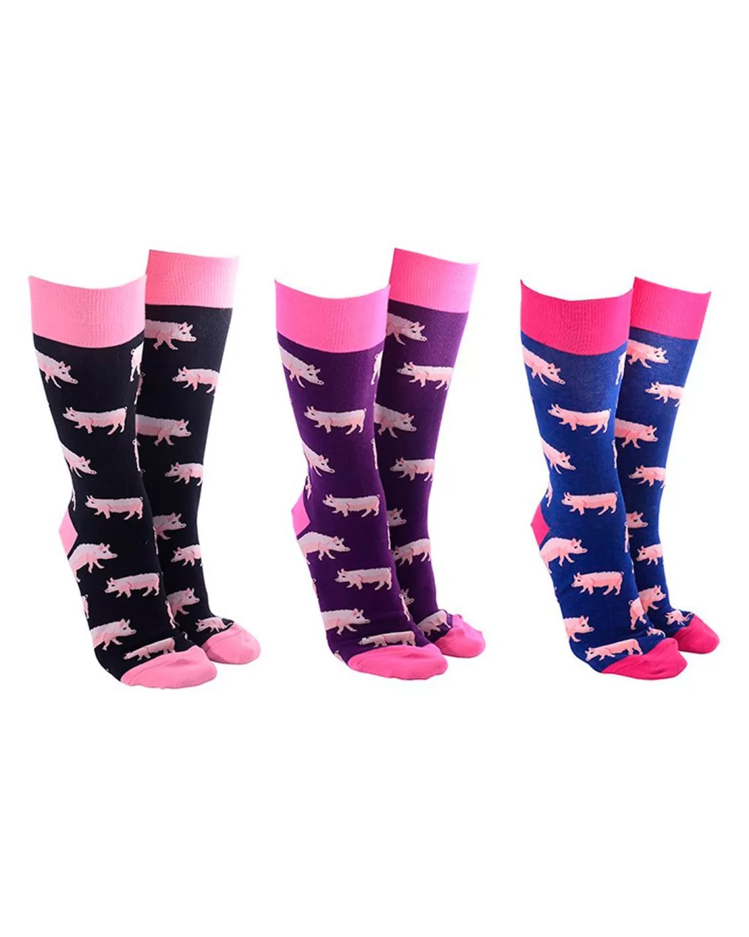 Men Sock Society 3 Pack Pig Socks