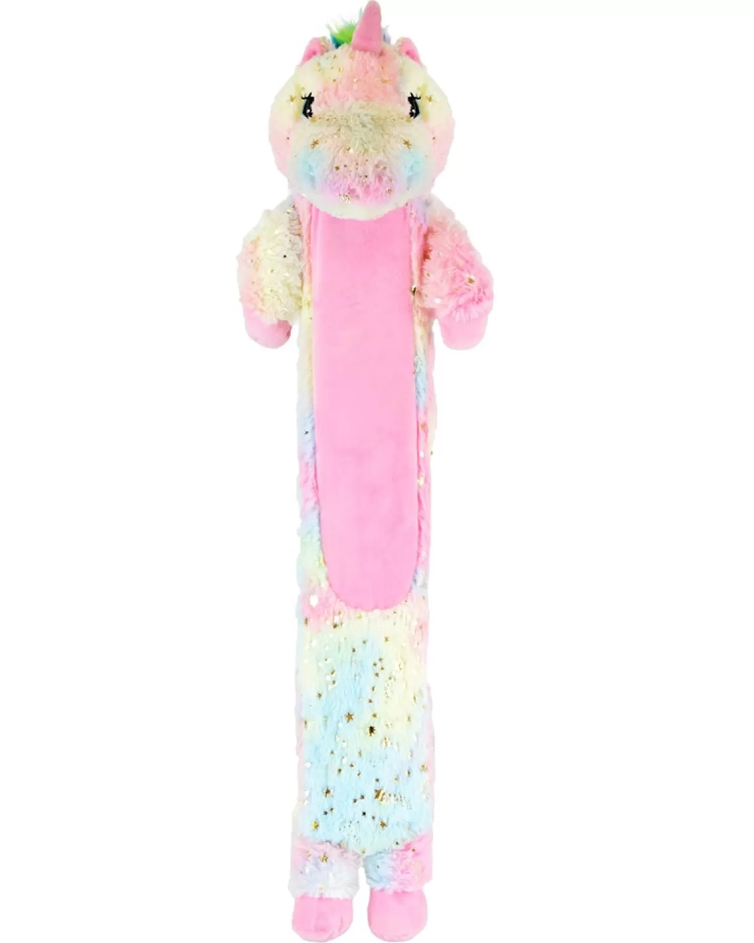 * Sparkly Unicorn Long Hot Water Bottle