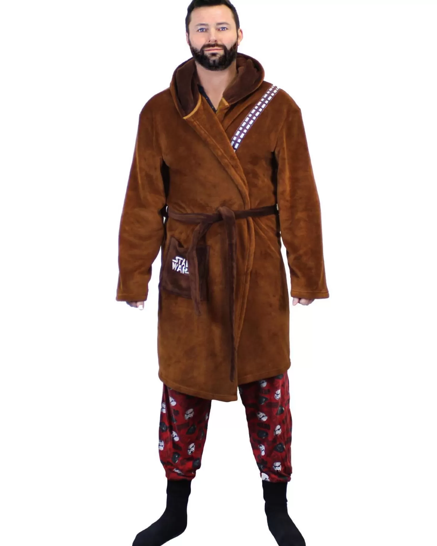 Men Star Wars Adults Chewbacca Dressing Gown