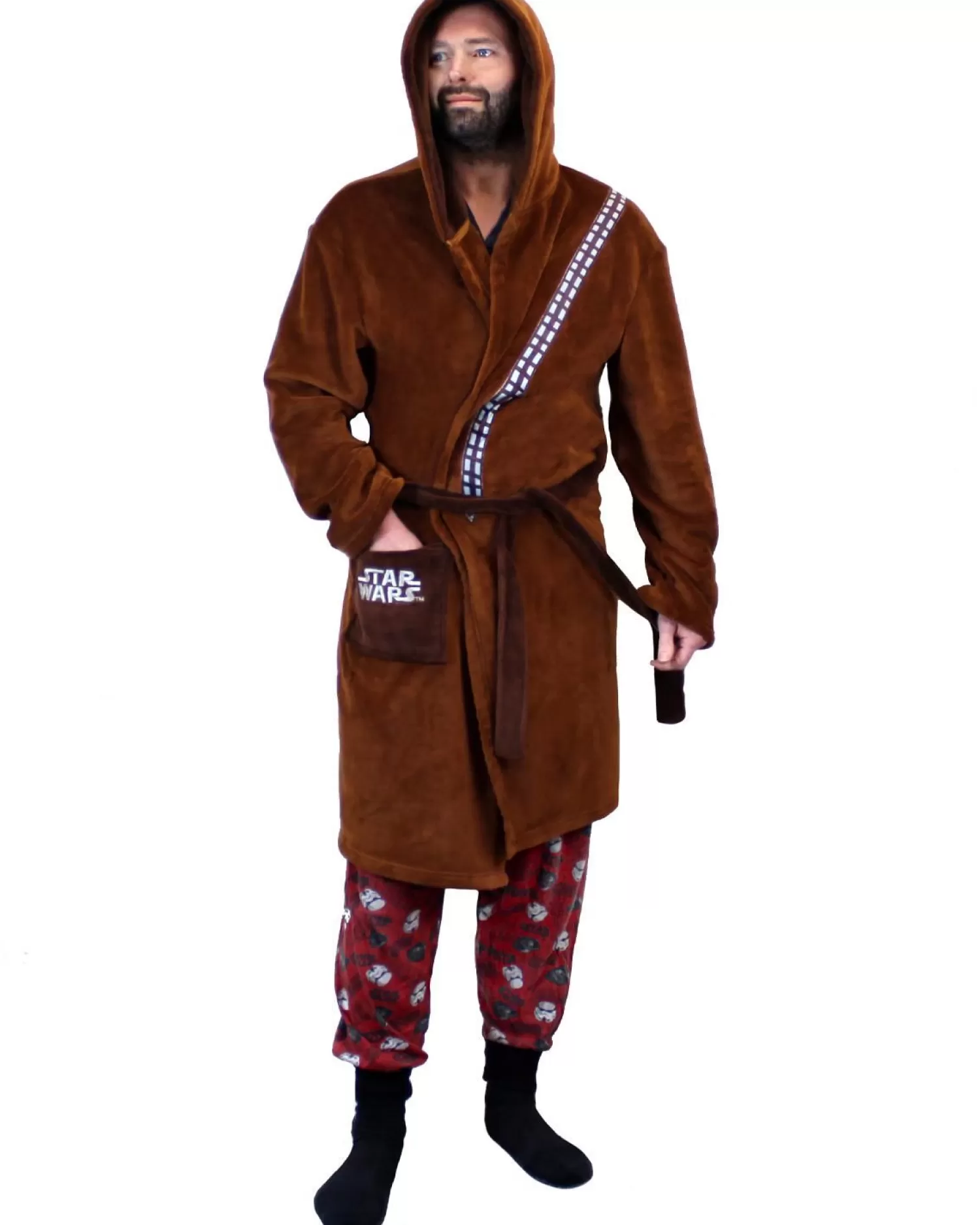 Men Star Wars Adults Chewbacca Dressing Gown