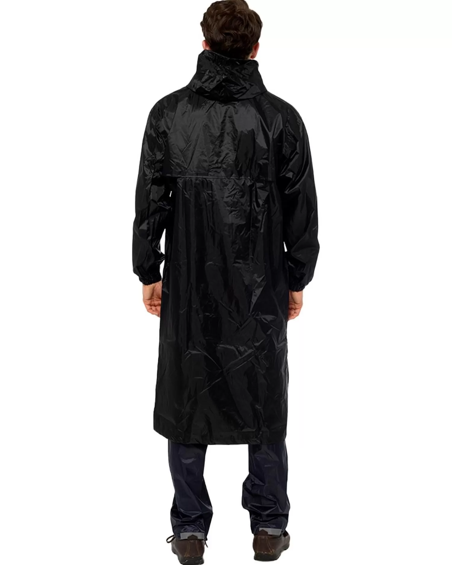 Men Storm Ridge Mens Long Waterproof Jacket - Black