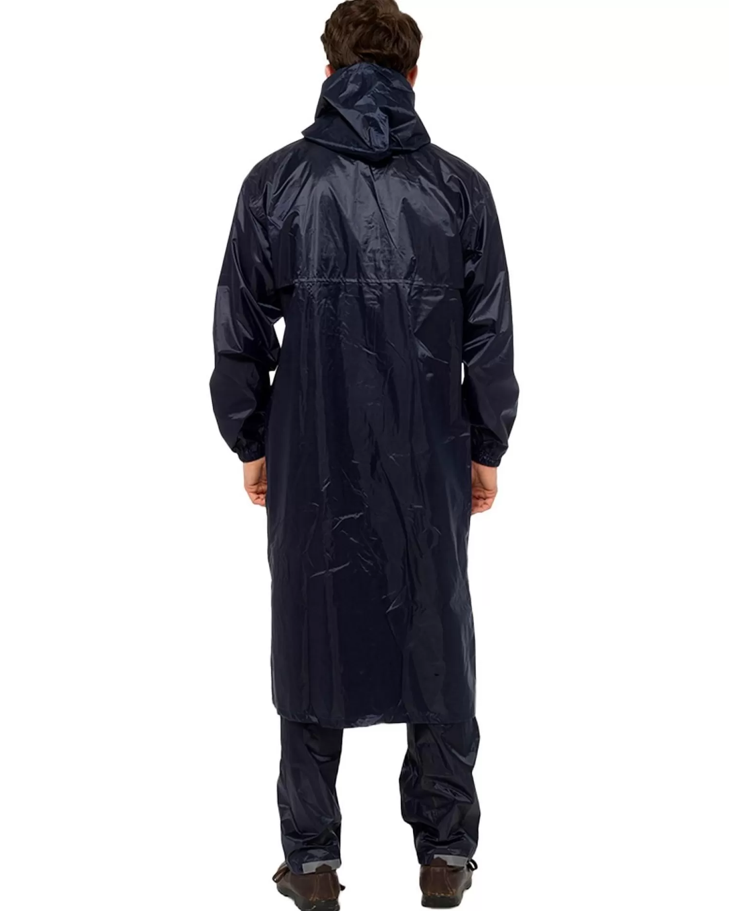 Men Storm Ridge Mens Long Waterproof Jacket - Navy