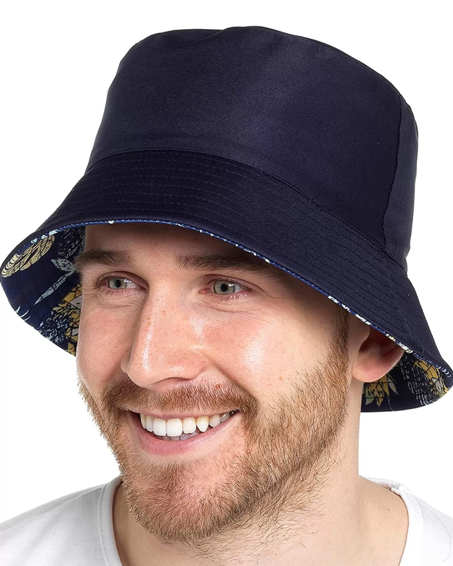 Men Tom Franks Mens Reversible Bucket Hat - Pineapple