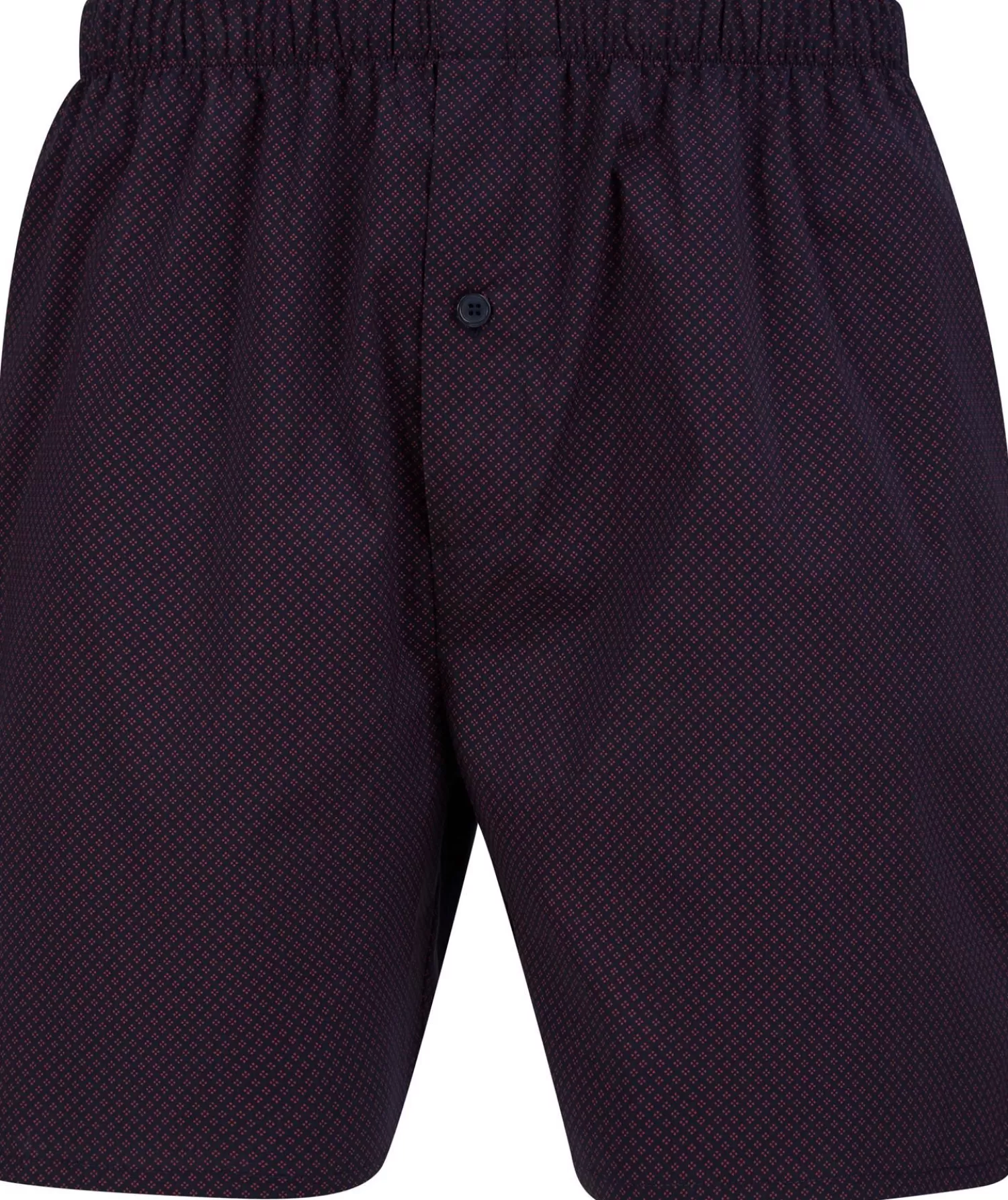 Men Walker Reid Diamond Geo Print Tailored Short Pyjamas